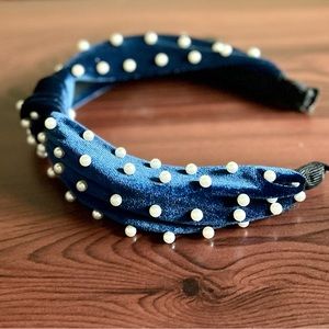 Blue Pearl Headband